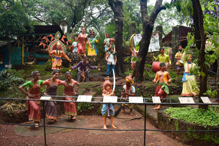 Sant mirabai statue in Big Foot Madgaon